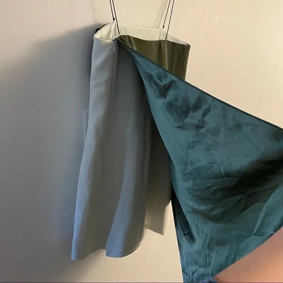 Narciso Rodríguez green cascade formal dress - Picture 13 of 16